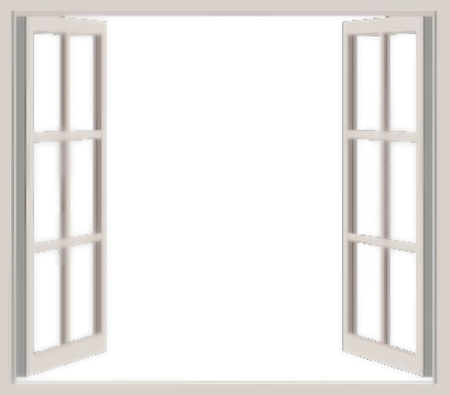 Window frame looking out